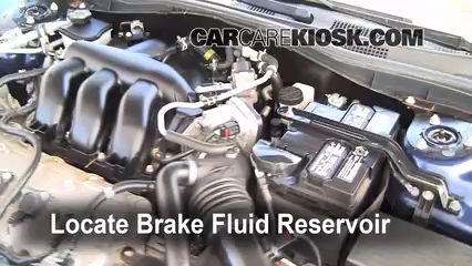 Add Brake Fluid: 2006-2009 Ford Fusion - 2006 Ford Fusion SE 3.0L V6